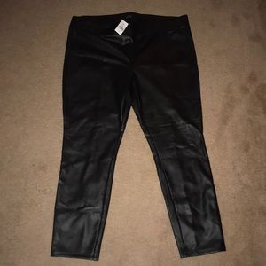 Faux Leather Leggings